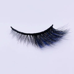 CAT EYE COLORED LUXURY MINK HAIR EYELASH M160-B