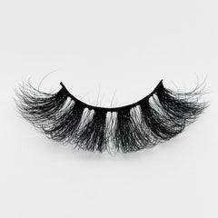 LUXURY FAUX MINK HAIR EYELASH WITH WISPY CLUSTERS 25MM B93A-25F