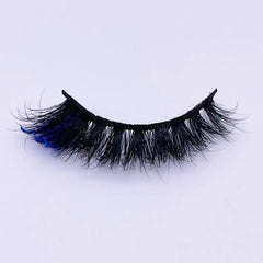 GLITTER MINK HAIR EYELASH WITH WISPY CLUSTERS 15MM M388-11CS