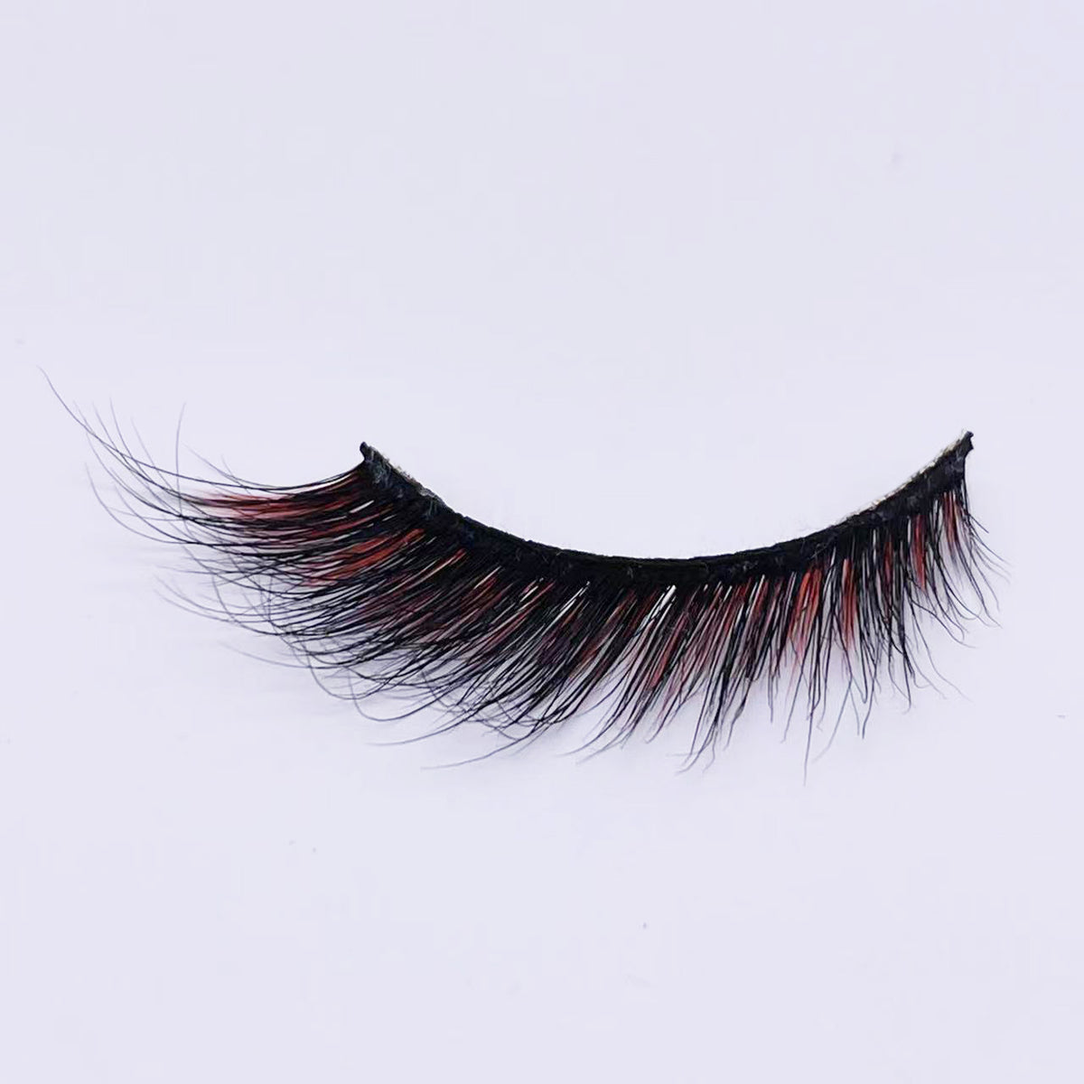 CAT EYE COLORED LUXURY MINK HAIR EYELASH M289-R