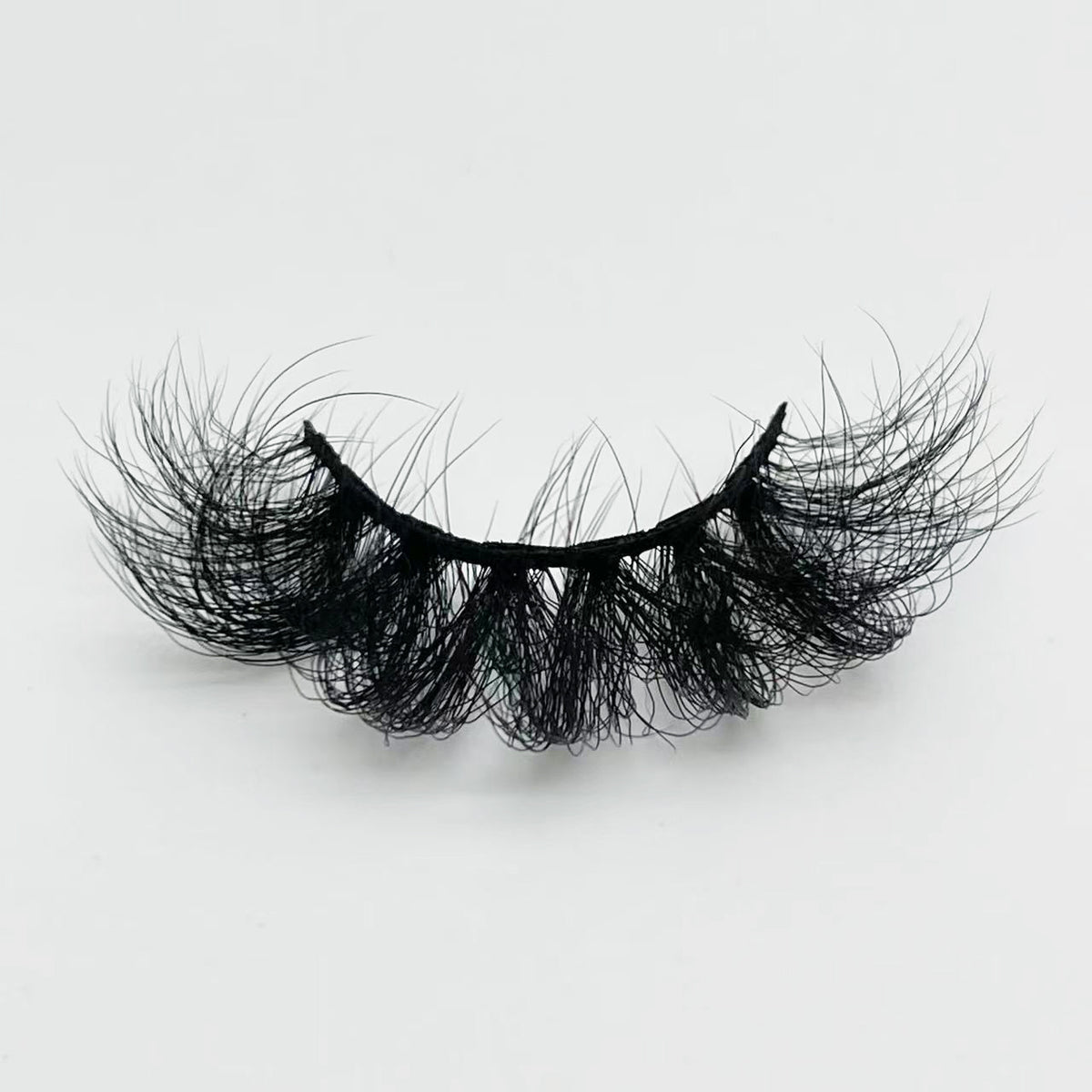 LUXURY FAUX MINK HAIR EYELASH WITH WISPY CLUSTERS 25MM B632A-25F