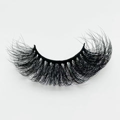 LUXURY FAUX MINK HAIR EYELASH WITH WISPY CLUSTERS 25MM B804A-25F