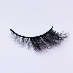 CAT EYE COLORED LUXURY MINK HAIR EYELASH M160-P