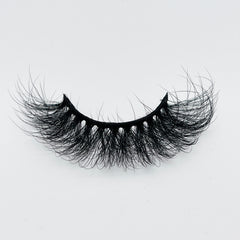 LUXURY FAUX MINK HAIR EYELASH WITH WISPY CLUSTERS 25MM B697A-25F