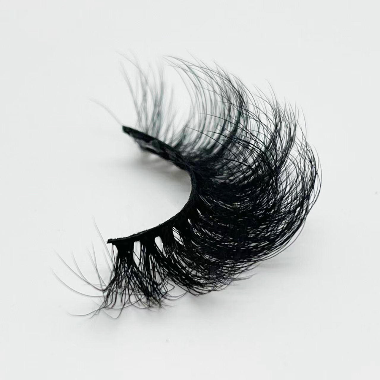 LUXURY FAUX MINK HAIR EYELASH WITH WISPY CLUSTERS 25MM B56A-25F