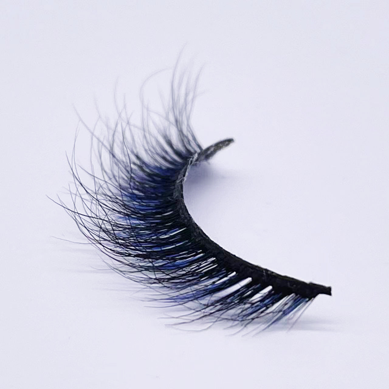 CAT EYE COLORED LUXURY MINK HAIR EYELASH M289-B