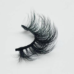 LUXURY FAUX MINK HAIR EYELASH WITH WISPY CLUSTERS 25MM B57A-25F