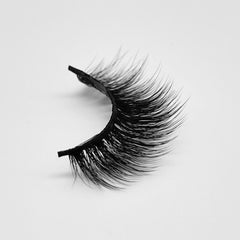 LUXURY FAUX MINK HAIR EYELASH NATURAL 15MM D591N