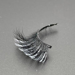 CAT EYE COLORED LUXURY MINK HAIR EYELASH M160-W