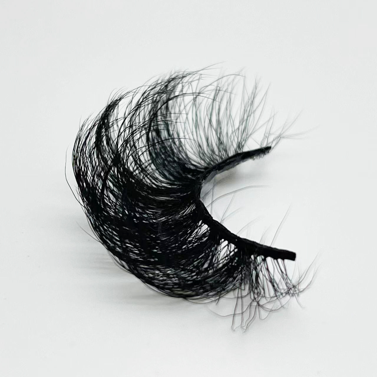 LUXURY FAUX MINK HAIR EYELASH WITH WISPY CLUSTERS 25MM B632A-25F