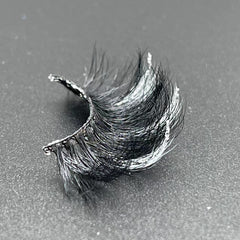 GLITTER MINK HAIR EYELASH WITH WISPY CLUSTERS 25MM 56A-888CS