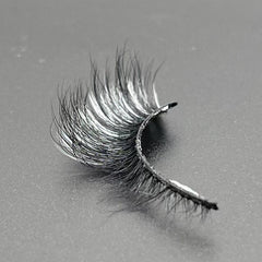 CAT EYE COLORED LUXURY MINK HAIR EYELASH M160-W