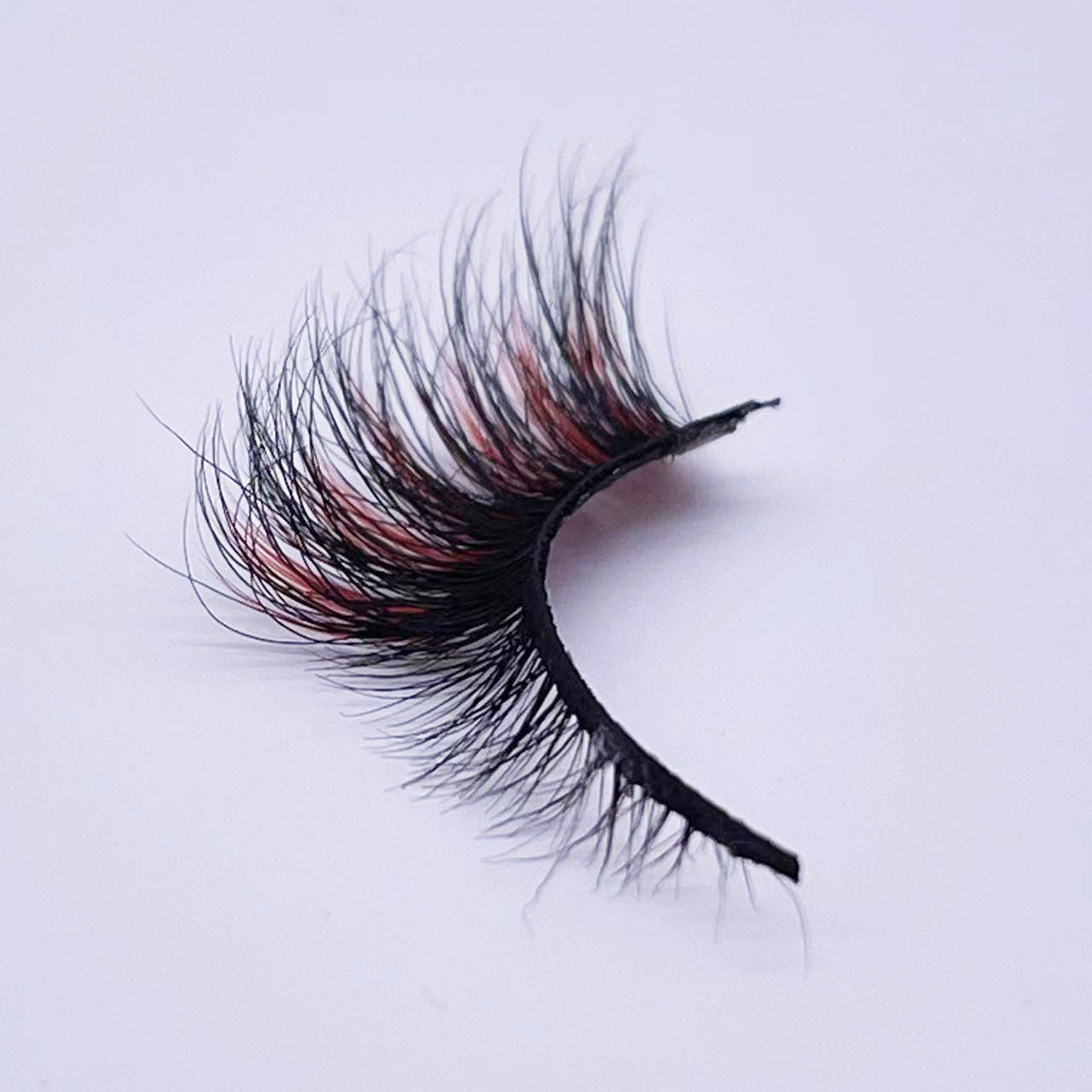 CAT EYE COLORED LUXURY MINK HAIR EYELASH M160-R