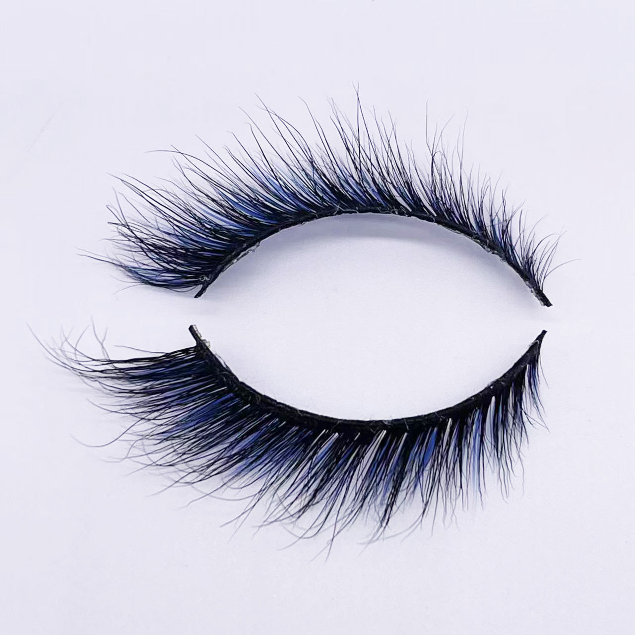 CAT EYE COLORED LUXURY MINK HAIR EYELASH M289-B