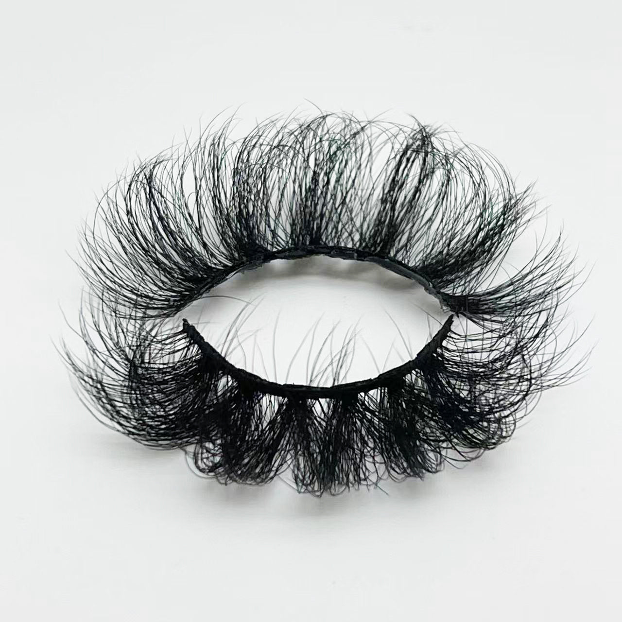 LUXURY FAUX MINK HAIR EYELASH WITH WISPY CLUSTERS 25MM B632A-25F