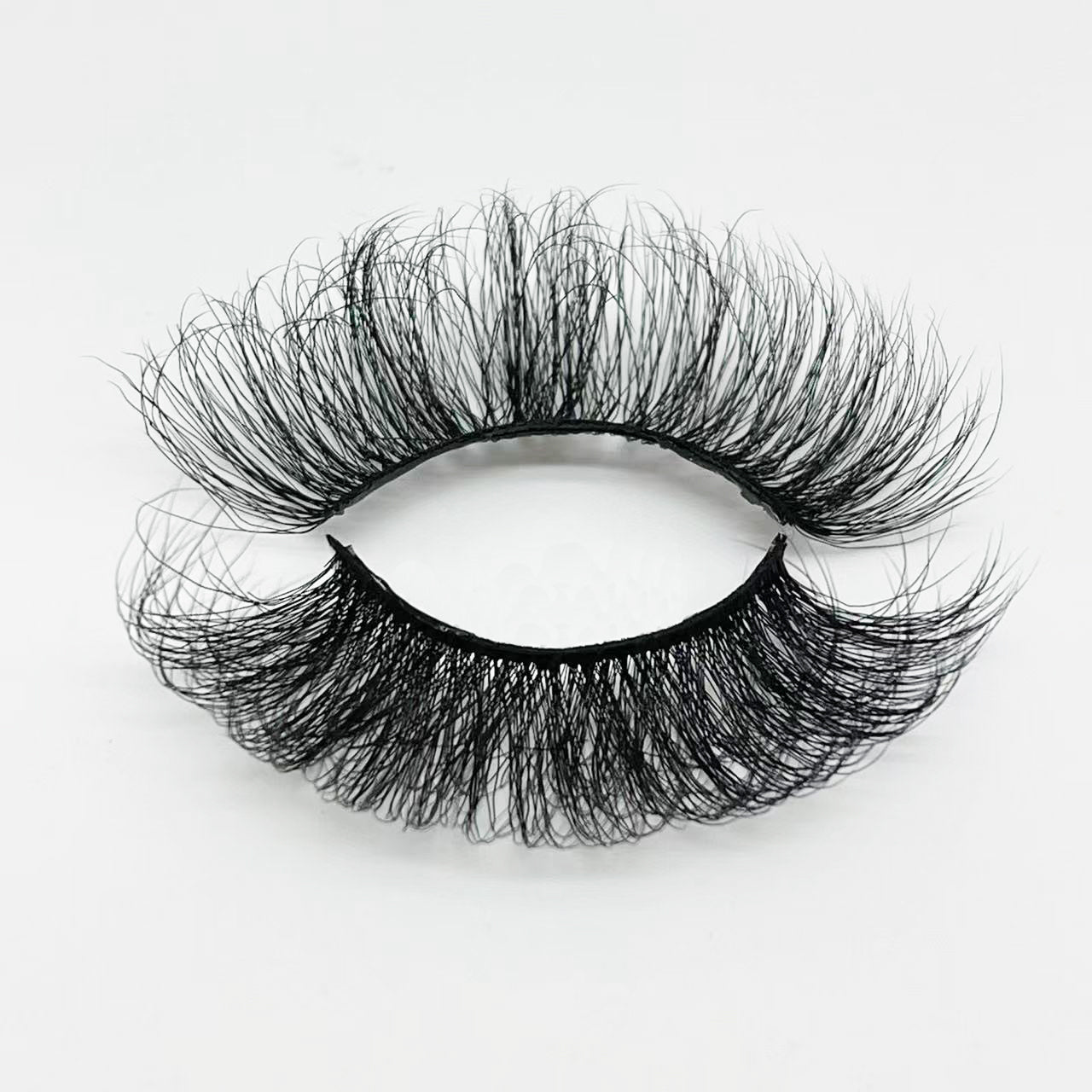 LUXURY FAUX MINK HAIR EYELASH WITH WISPY CLUSTERS 25MM B41X-25F