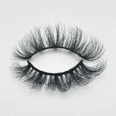 LUXURY FAUX MINK HAIR EYELASH WITH WISPY CLUSTERS 25MM B57A-25F