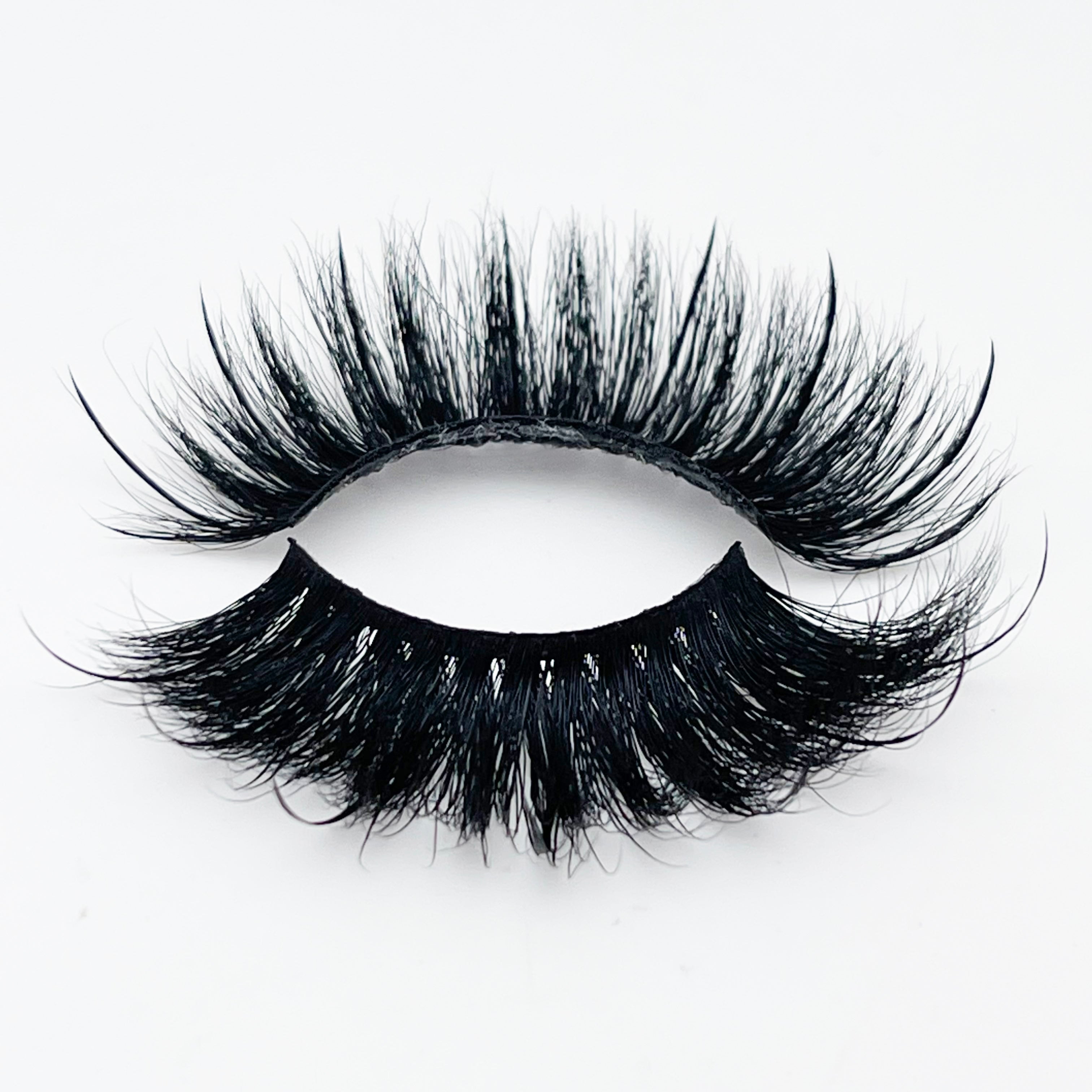 3D MINK HAIR Eyelashes Wispy Spiked Mega 3D-804AN