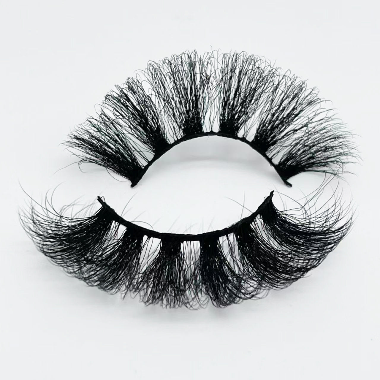 LUXURY FAUX MINK HAIR EYELASH WITH WISPY CLUSTERS 25MM B93A-25F