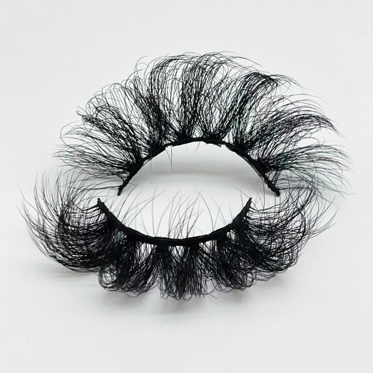 LUXURY FAUX MINK HAIR EYELASH WITH WISPY CLUSTERS 25MM B632A-25F