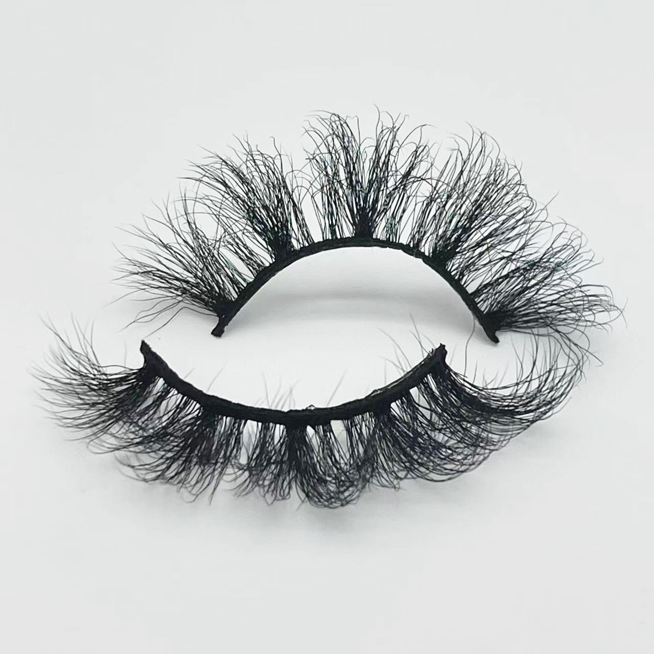 LUXURY FAUX MINK HAIR EYELASH WITH WISPY CLUSTERS 25MM B57A-25F