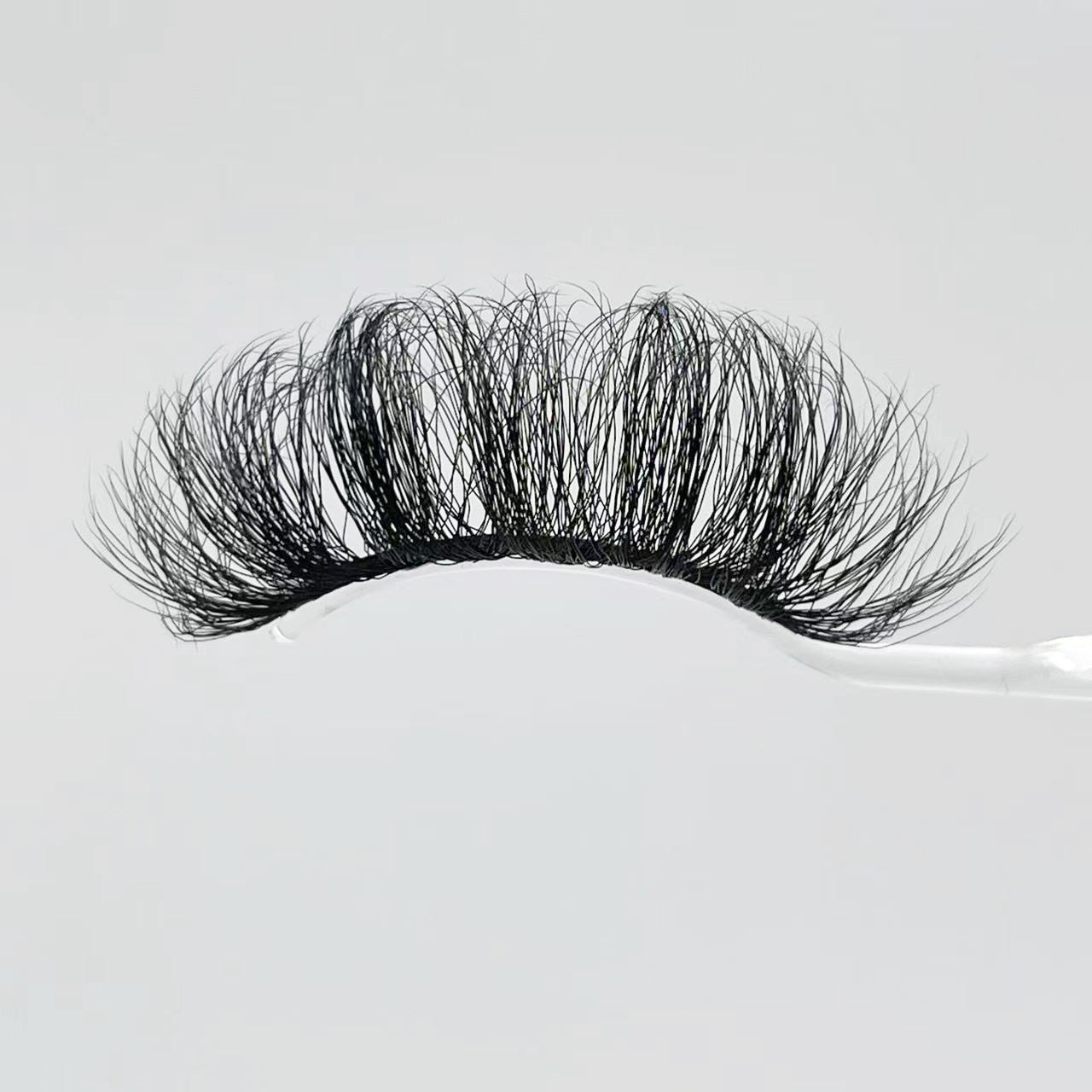 LUXURY FAUX MINK HAIR EYELASH WITH WISPY CLUSTERS 25MM B632A-25F