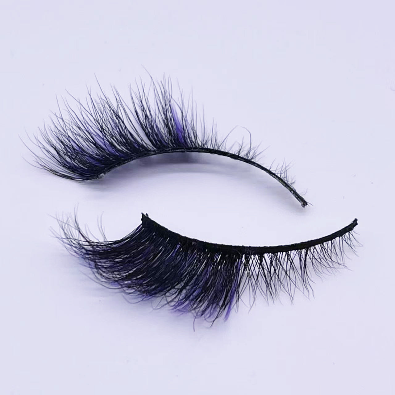 CAT EYE COLORED LUXURY MINK HAIR EYELASH M160-Z