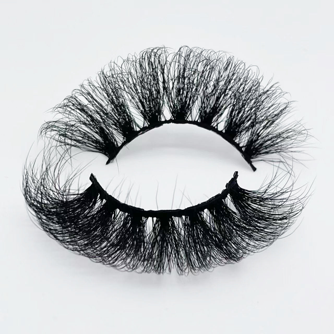 LUXURY FAUX MINK HAIR EYELASH WITH WISPY CLUSTERS 25MM B761A-25F