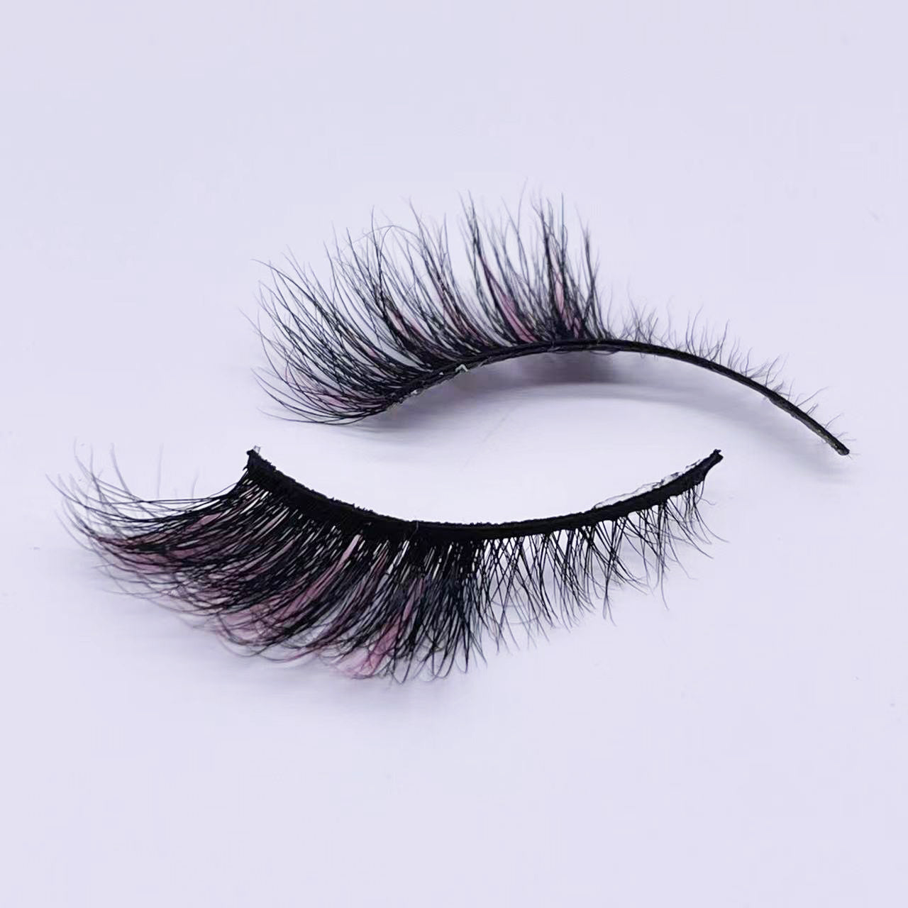 CAT EYE COLORED LUXURY MINK HAIR EYELASH M160-P