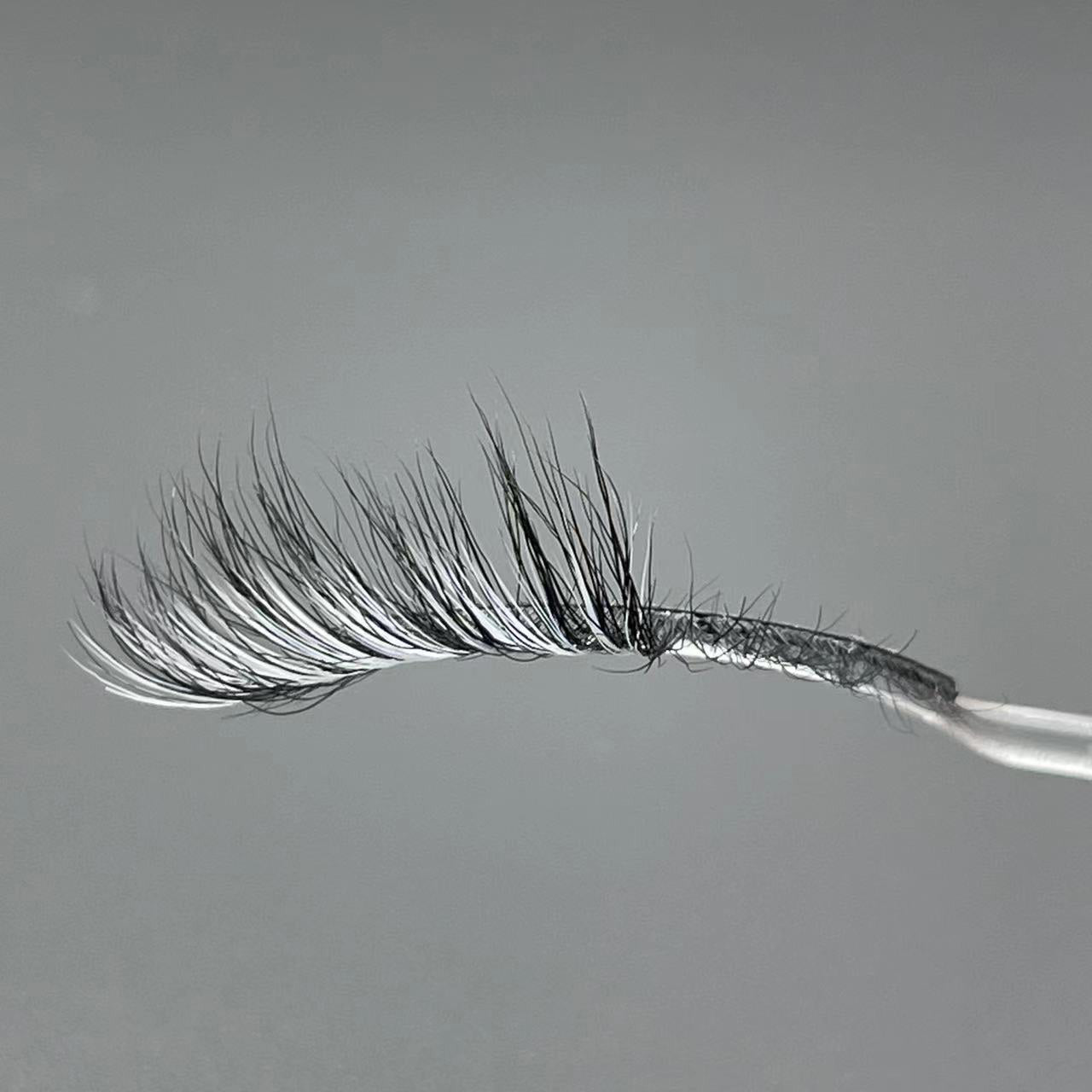 CAT EYE COLORED LUXURY MINK HAIR EYELASH M160-W